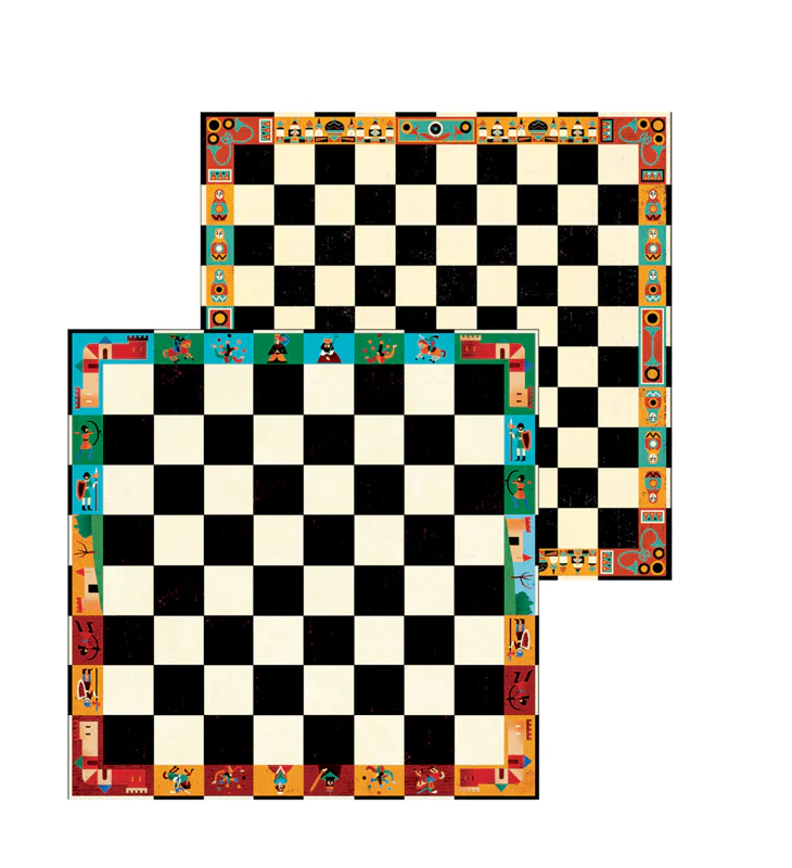 Djeco Chess and Checkers Set in Case - Image 3