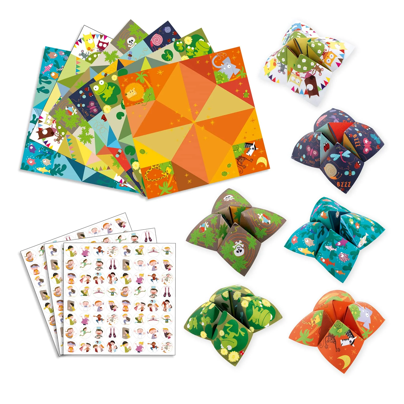 Djeco Origami Bird Game - Image 3