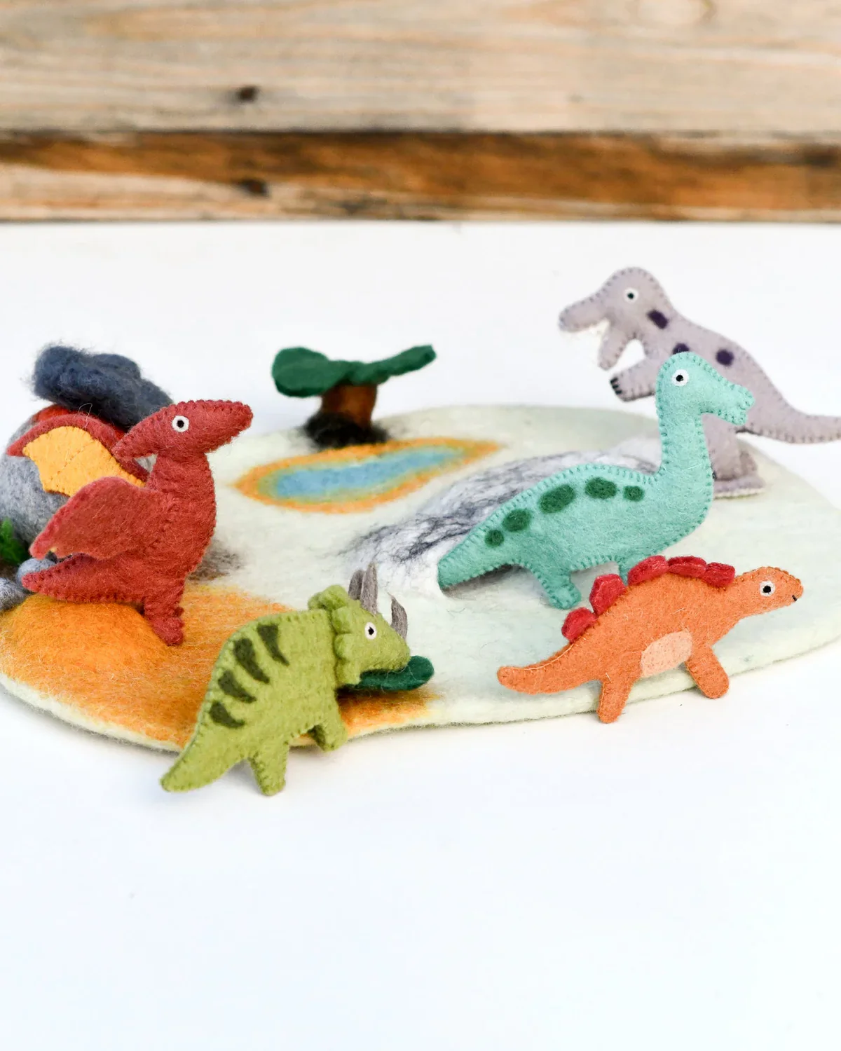 Tara Treasures - Dinosaur Finger Puppets Set - Image 3
