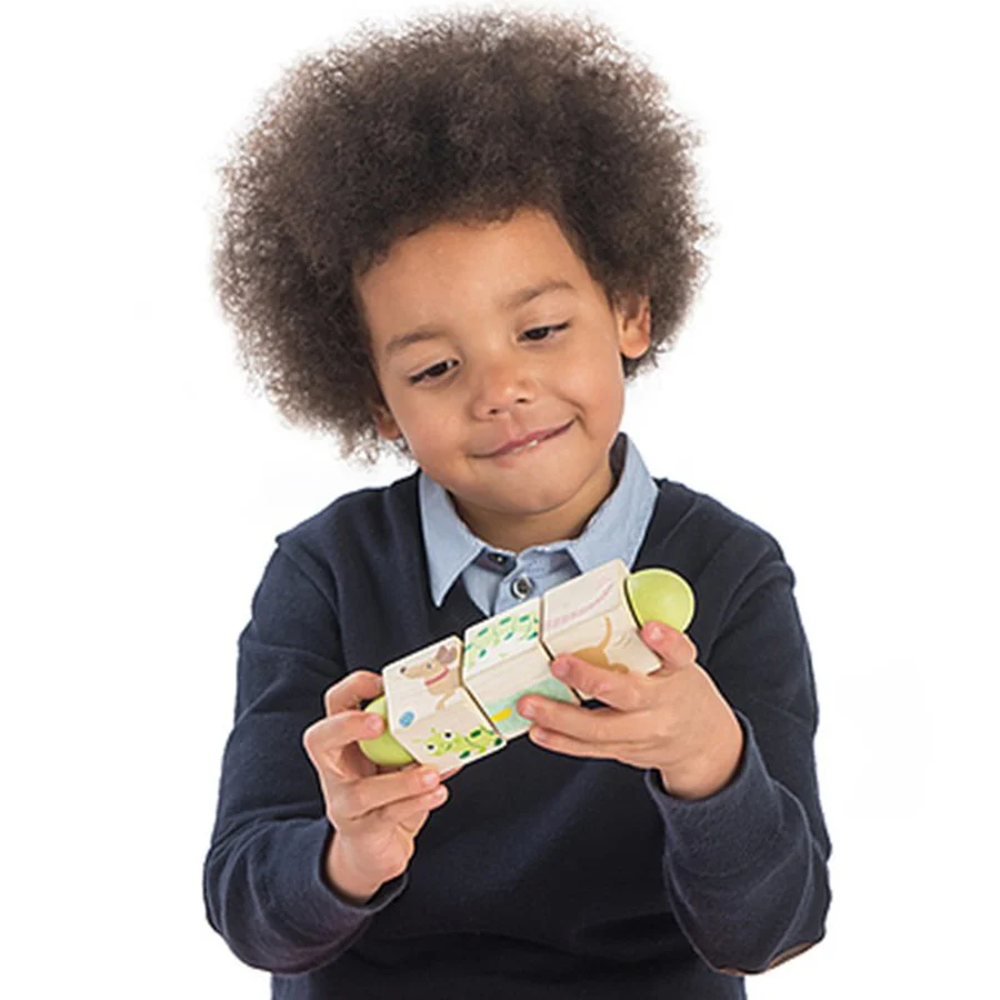 Tender Leaf Toys Twisting Cubes Wooden - Image 3
