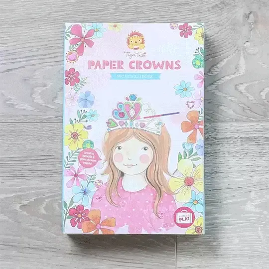 Tiger Tribe Paper Crowns - Princess Gems - Image 4