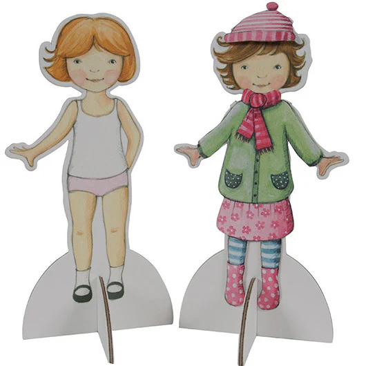 Tiger Tribe Paper Dolls Kit - Image 4
