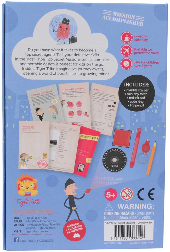 Tiger Tribe Top Secret Missions Detective Set - Image 3